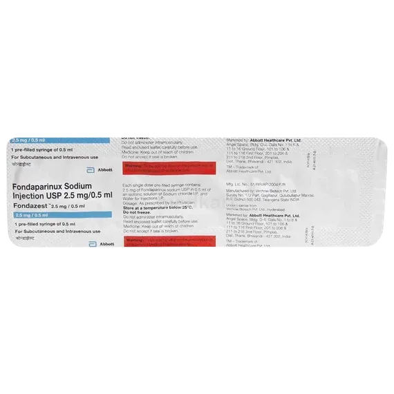 fondazest 2.5mg/0.5ml injection